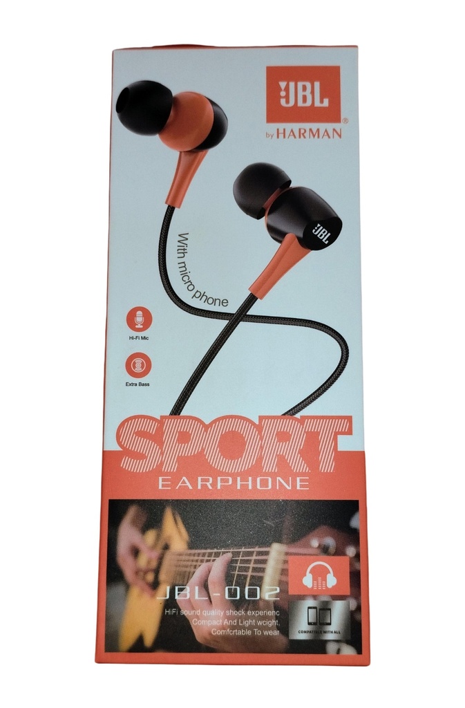 AURICULARES JBL SPORT JBL-002