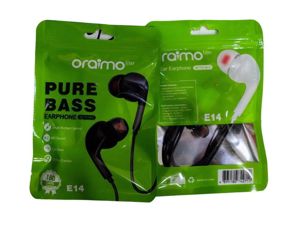 AURICULAR PURE BASS E14