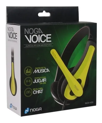 AURICULAR GAMER CON MICROFONO NOGA