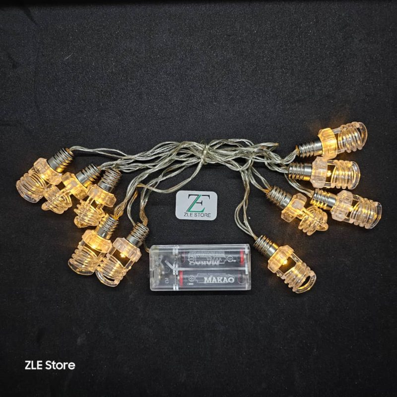 GUIRNALDA 10 LED – LAMPARAS HELICOIDAL