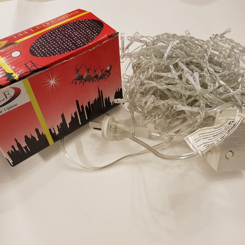 CORTINA DE 144 LEDS