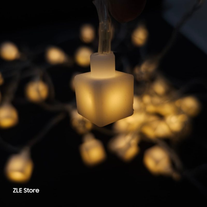 28 LED – CUBO BLANCO 220V