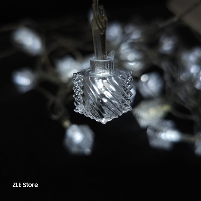 28 LED – CUBO TRANSPARENTE 220V