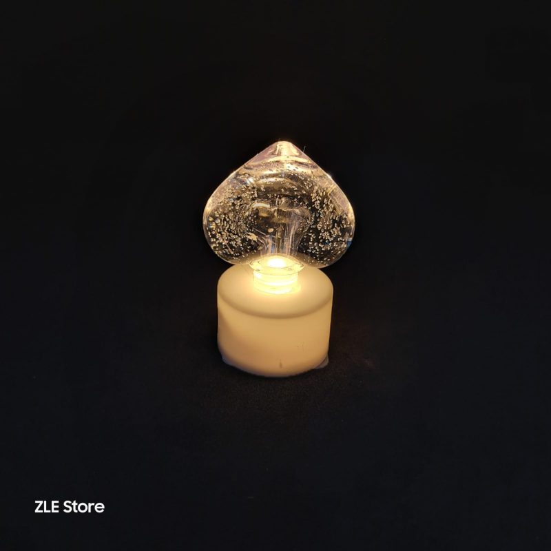 [PREZLVELACONLUZCORAZONX12U] VELA CON LUZ CORAZON X12U