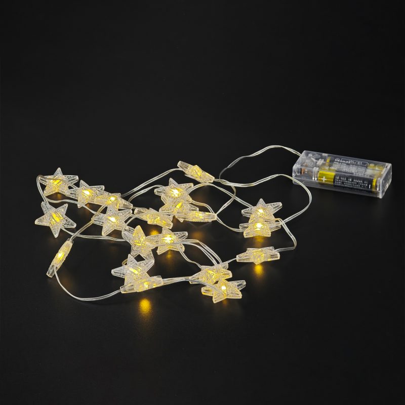 GUIRNALDA ESTRELLA 20 LEDS (AA)