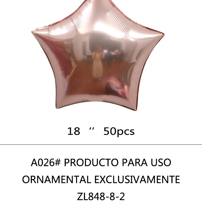 GLOBO ESTRELLA 18″ X50U