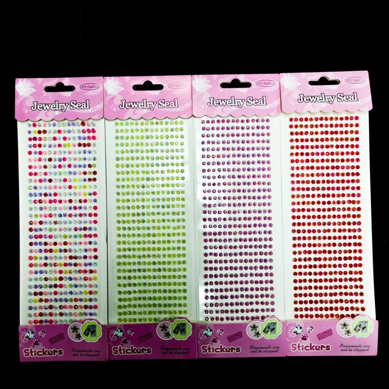 STICKER DE 406 DIAMANTES X12U