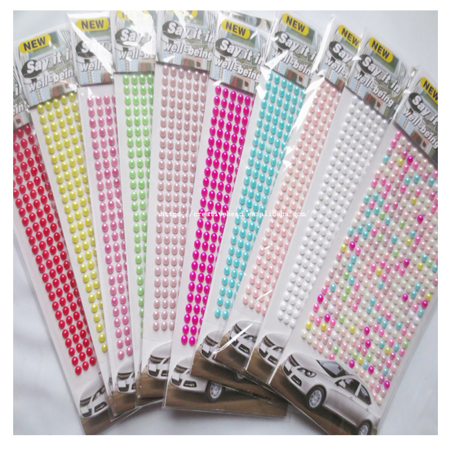 STICKER DE 260 PERLAS X12U