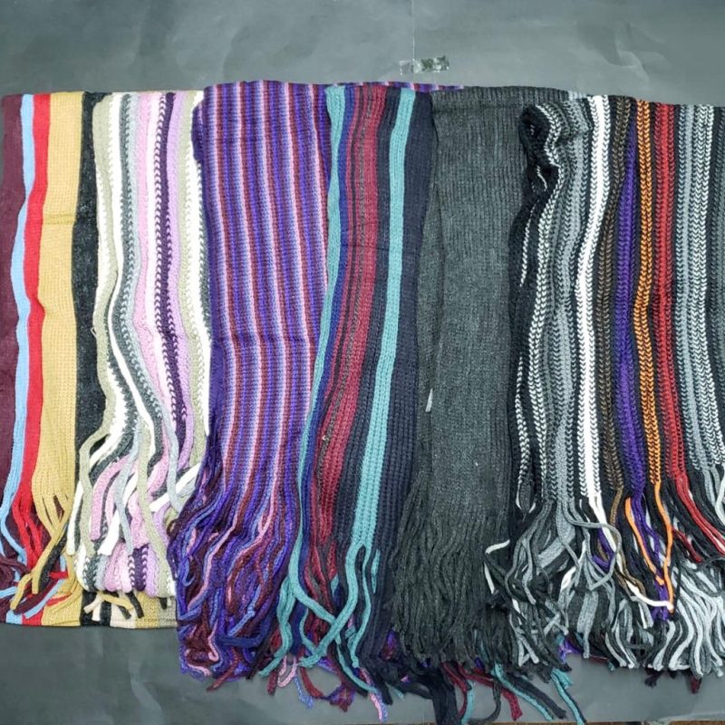 BUFANDA DE HOMBRE 30*180CM X12U
