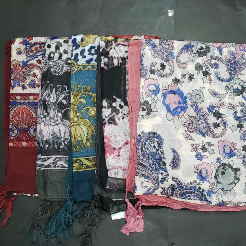 [PREZLBUFANDAMUJER2] BUFANDA DE MUJER 140X140CM X12U
