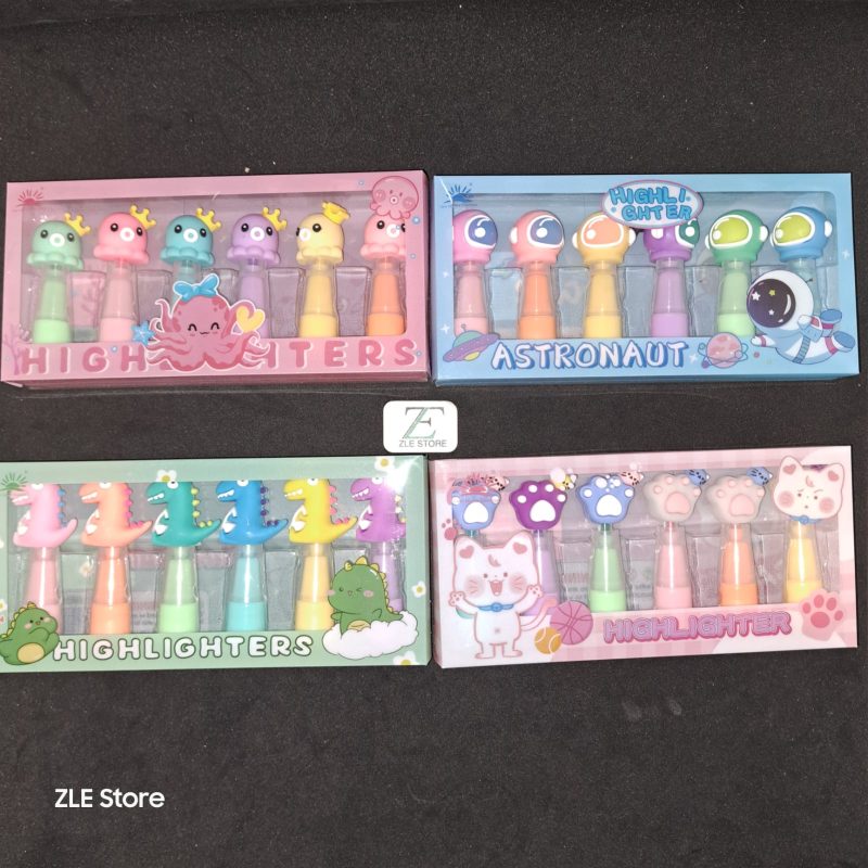RESALTADOR CON FIGURA ANIMADA X6