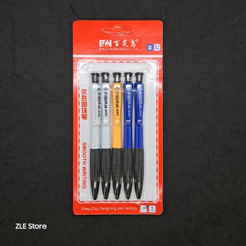 LAPICERA TINTA AZUL X5U