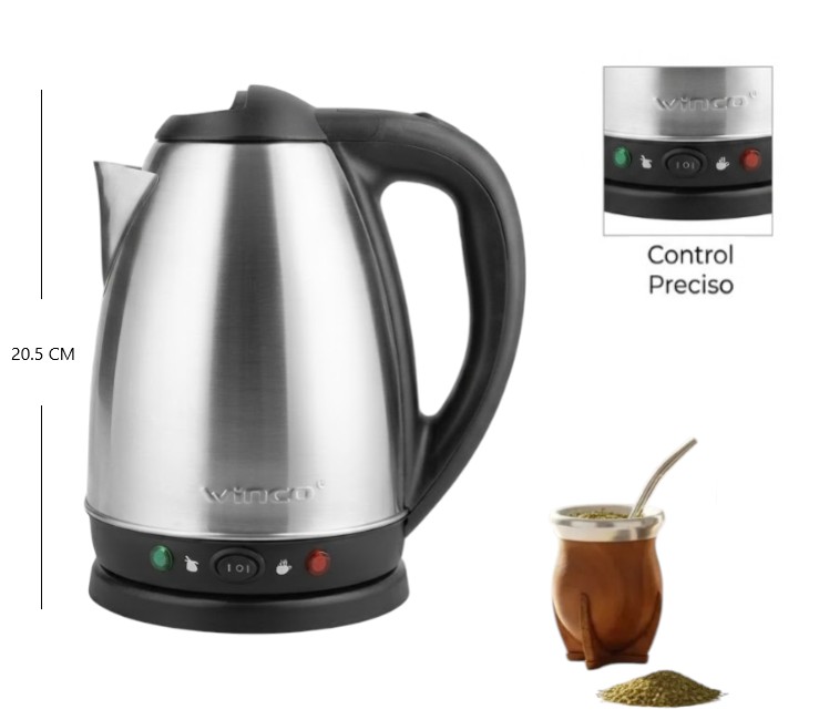 [PREITW1702] JARRA PAVA ELECTRICA CORTE MATE 1.8LT WINCO