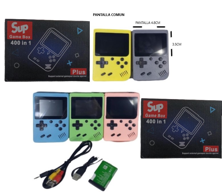 CONSOLA GAME BOX 400 EN 1 S-403
