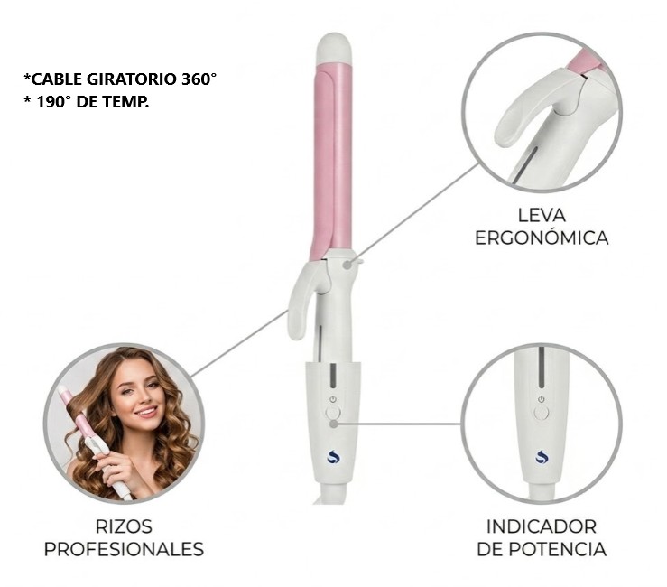 BUCLERA RIZADORA