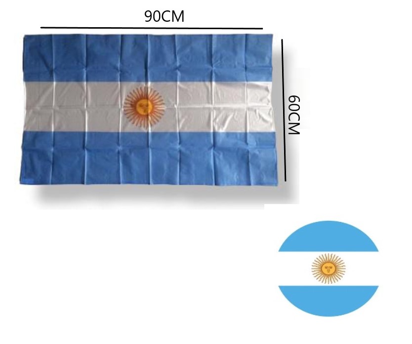 BANDERA MEDIANA 90X60CM WCF-11