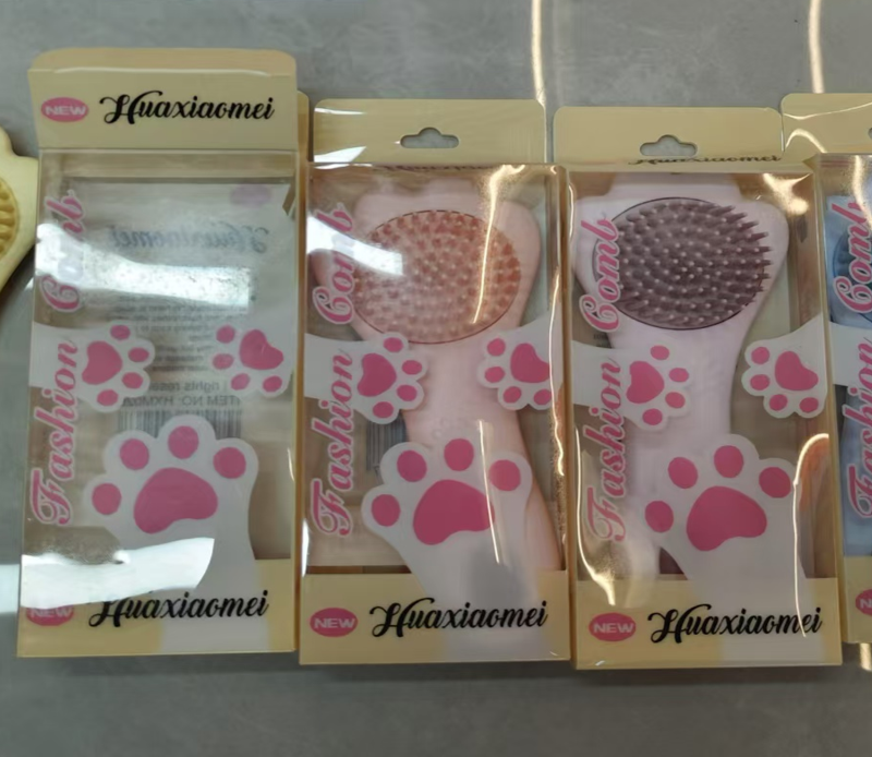 CEPILLO PARA SHAMPOO “PATA DE GATO”