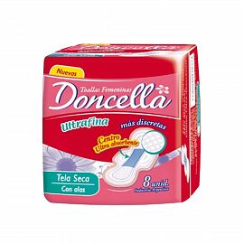 Doncella Toalla con Alas Ultrafina x8