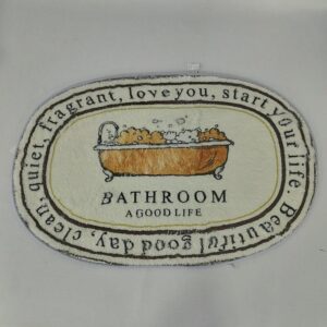 ALFOMBRA MEMORY OVAL 40X60CM BANADERA