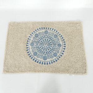 ALFOMBRA P/ BANO 40X60CM MANDALA