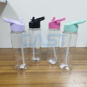 BOTELLA 750ML TAPA STRAW TRASLUCIDA