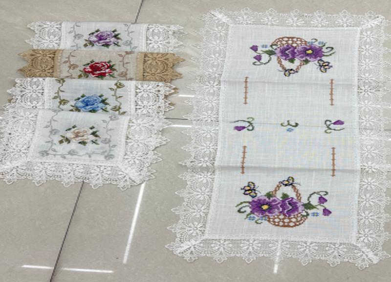 MANTEL INDIVIDUAL FLORES 40*85 X12