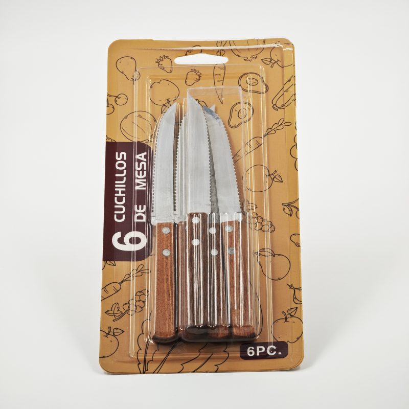 CUCHILLO DE MADERA X6U