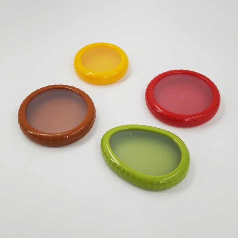 CAJA DE ALMACENAMIENTO DE SILICONA X4