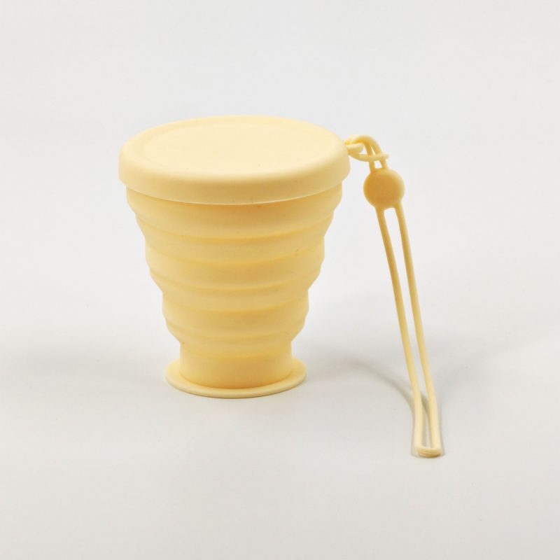 VASO DE AGUA PLEGABLE DE SILICONA