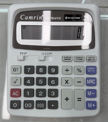 CALCULADORA SOLAR Y A PILA