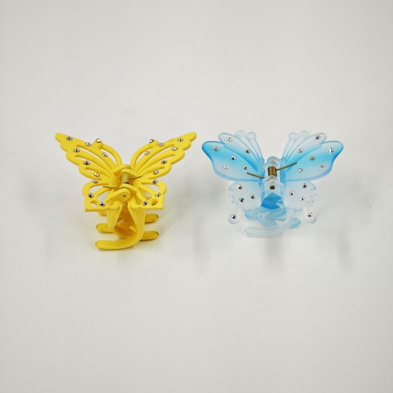 BROCHE DE PELO DE MARIPOSA GRANDE X12