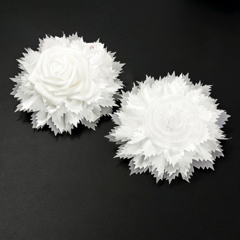 COLITAS DE PELO FLOR X12