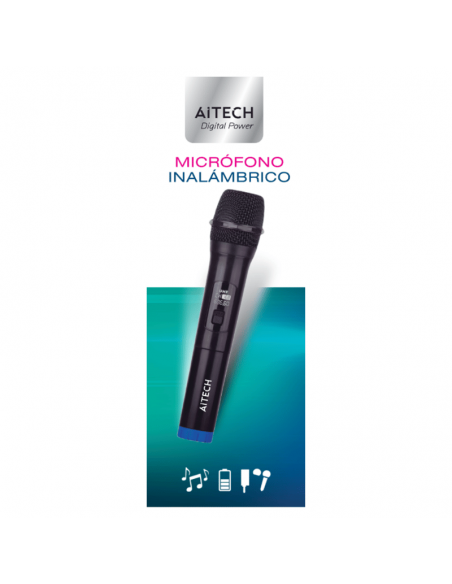 MICROFONO INALAMBRICO PROFESIONAL AITECH