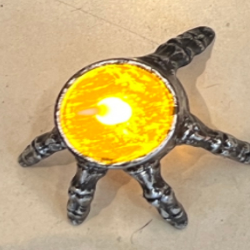 VELA MANO MONSTRUOSA CON LUZ X12
