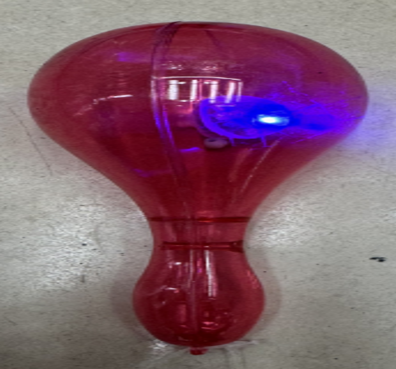 SONAJERO DE COTILLON LUMINOSO ANCHO X12