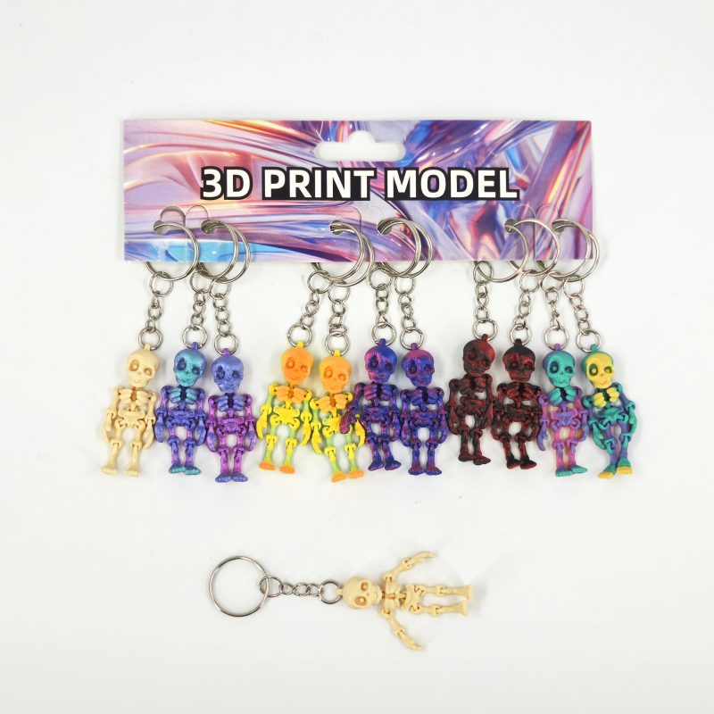 LLAVERO ESQUELETO 3D X12