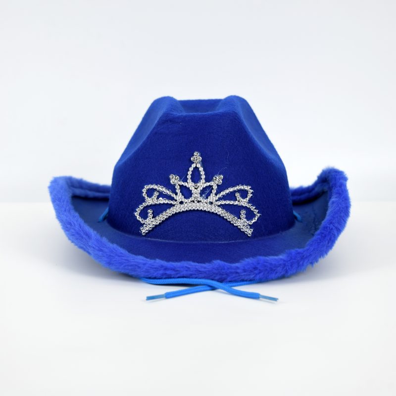 SOMBRERO DE VAQUERO CON TIARA X12