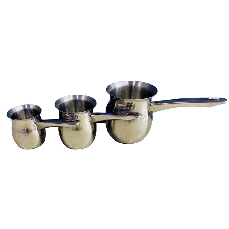 [PREZLCAFETERASTURCASDEACERO3PCS] CAFETERAS TURCAS DE ACERO (3 PCS)