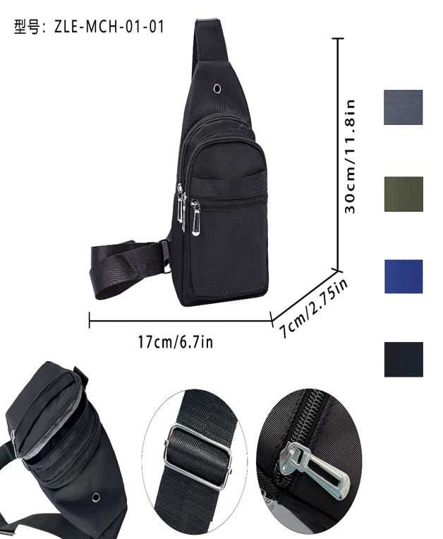 BOLSO DE PECHO X12 17*7*30 CM