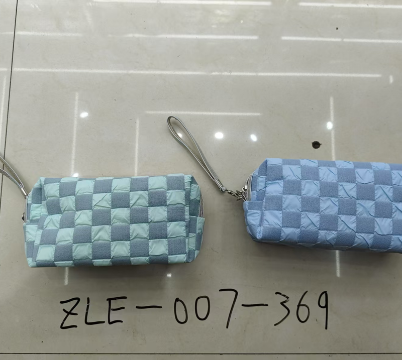 BOLSO DE MANO PARA MUJER A CUADROS 18*10*7 CM