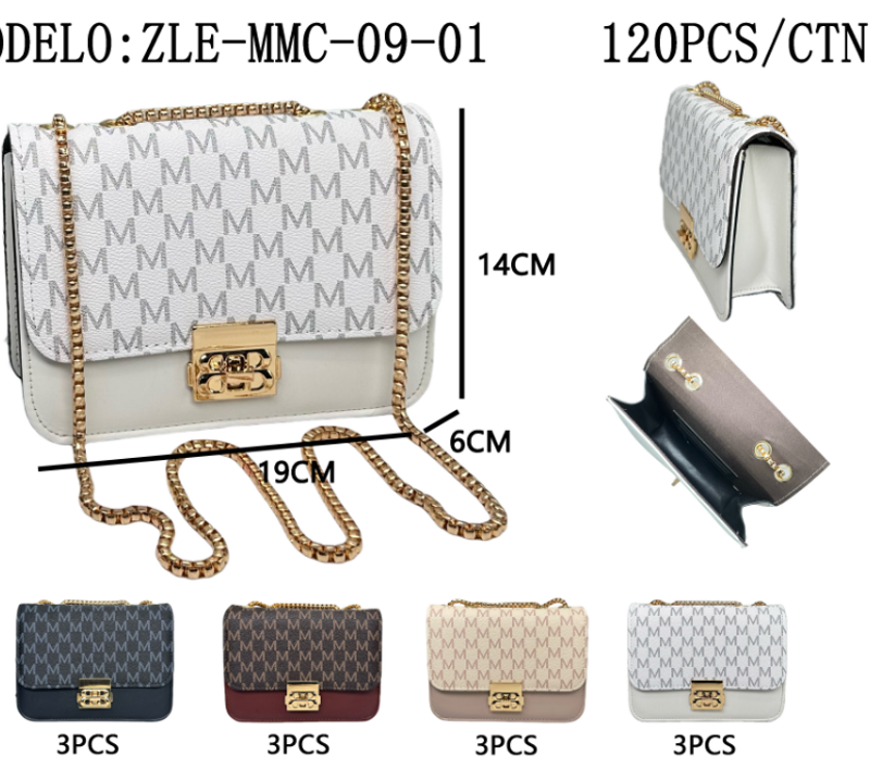 CARTERA CON CADENA “M” X12