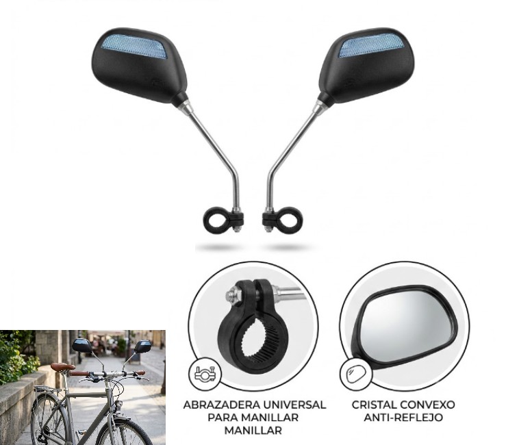 SET X2 ESPEJOS PARA BICI