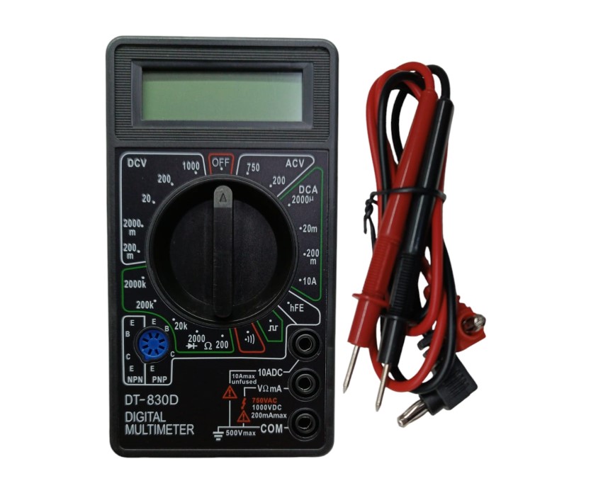 [PREIT2034] TESTER NOGA DIGITAL DT-830D AMARILLO