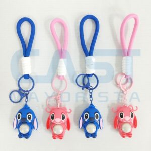 OFERTA* LLAVERO {WD911} 6CM STITCH C/LUZ -PACK X12