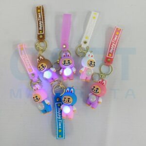 OFERTA* LLAVERO C/LUZ {KC819} 7CM CONEJO -PACK X12