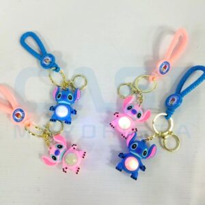 OFERTA* LLAVERO C/LUZ{KC818}5.5CM PJ -PACK X12