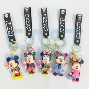 OFERTA* LLAVERO {WD905}7CM MICKEY&MINIE-PACK X12