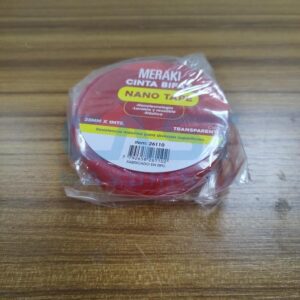 CINTA NANO TRANSP 25MMX1M DOBLE FAZ -MERAKI