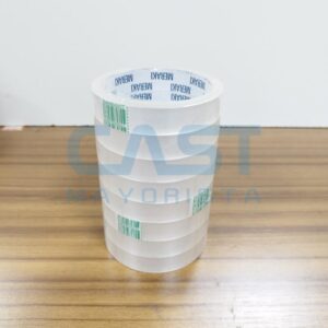 CINTA ADHESIVA TRANSP 18MMX50YD PACK X8 -MERAKI