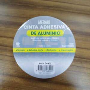 CINTA ADHESIVA DE ALUMINIO 48MMX50M -MERAKI